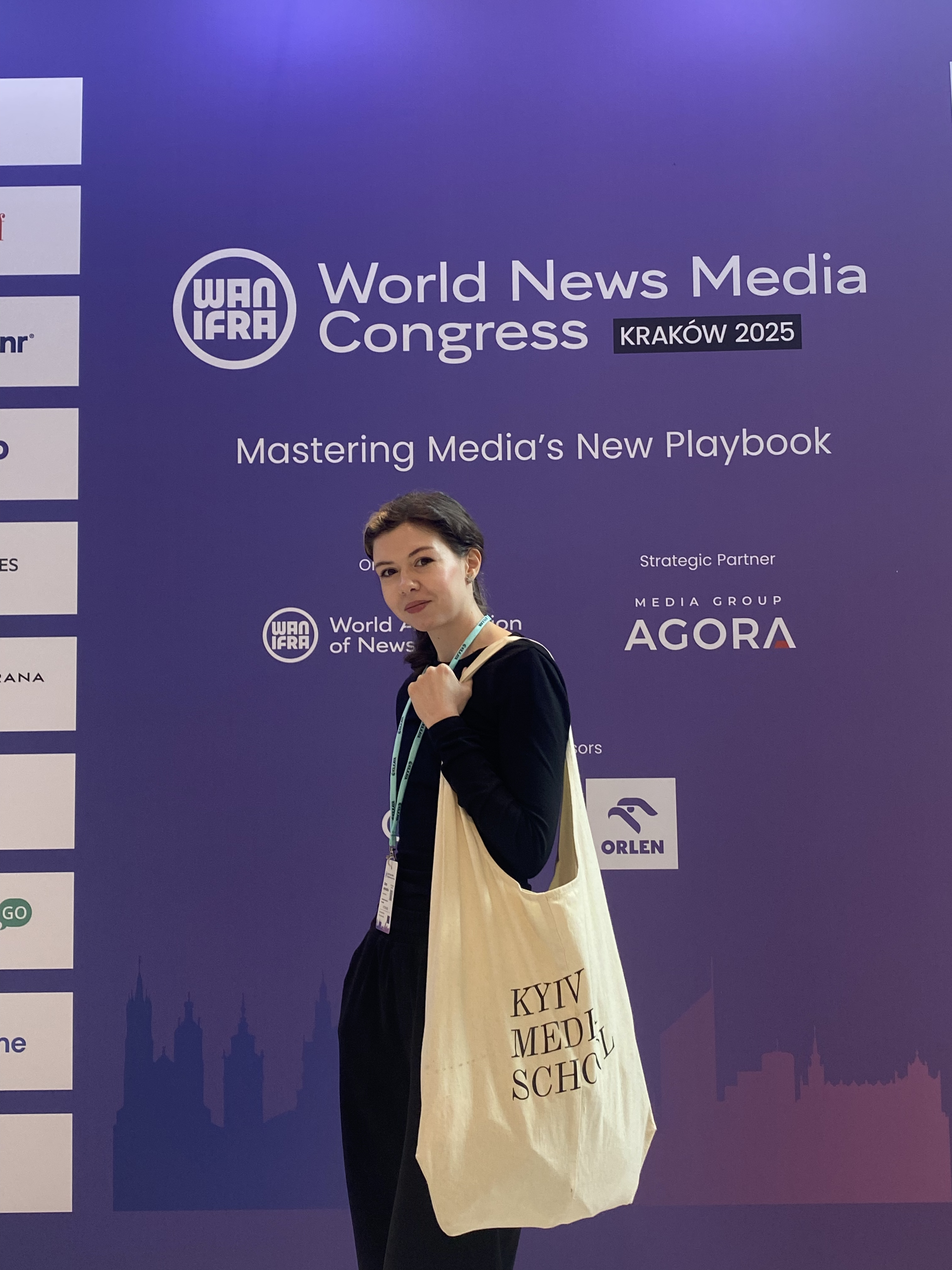 Проєктна менеджерка KMS на масштабному заході World News Media Congress